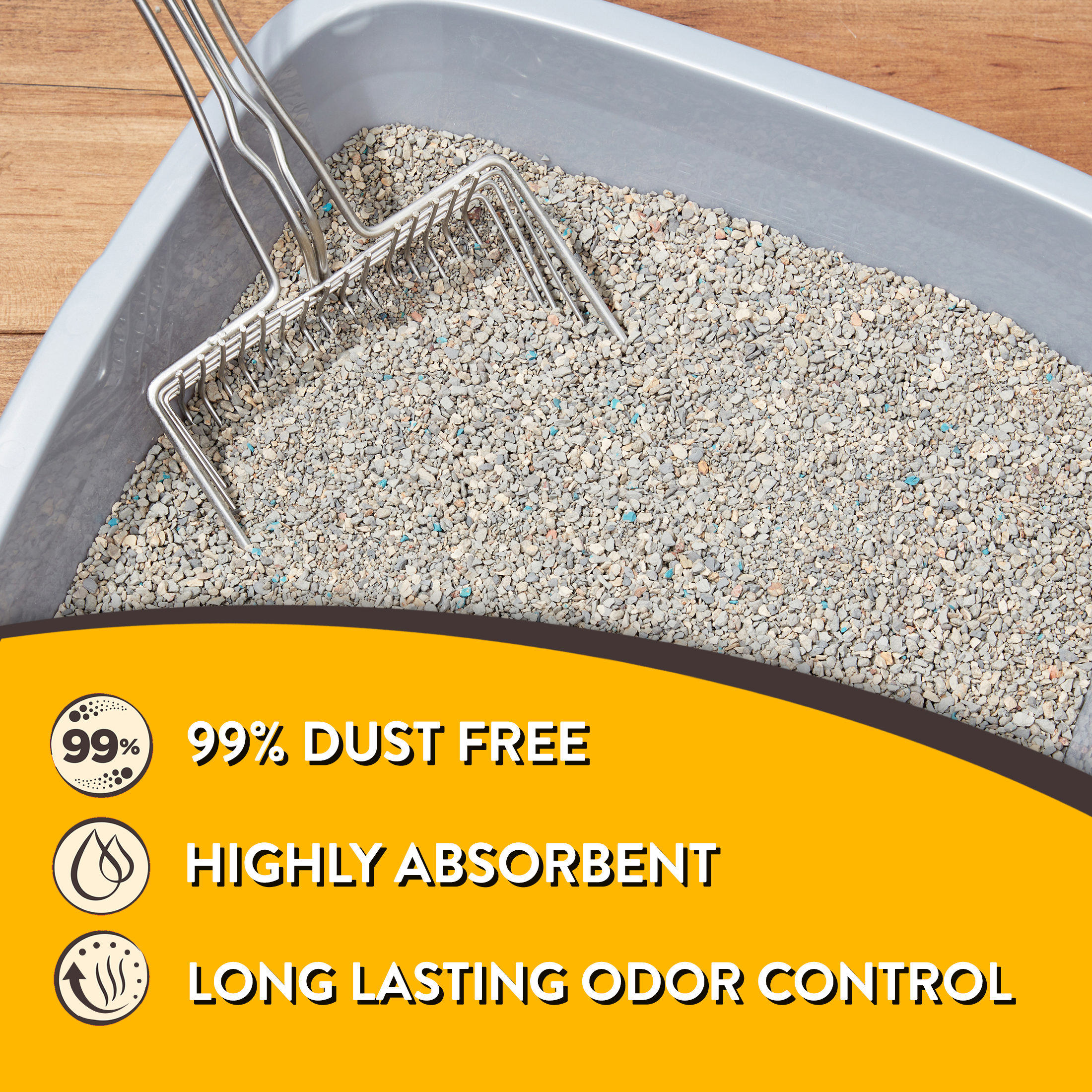 Special Kitty Non-Clumping Clay Cat Litter, Fresh Scent, 25 lb photo 3
