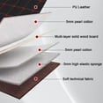thumbnail image 4 of Qiyester Portable Car Folding Mattress, Thickened PU Leather Foldable Universal Backseat Sleeping Mat, Non-Inflatable Travel Camping Bed Suitable for Car Travel, 4 of 9