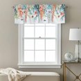 thumbnail image 3 of Rod Pocket Window Valances Ocean Coral Fish Starfish Short Kitchen Curtains Blue Sea Underwater World Window Treatment Drapes for Bedroom Bathroom Living Room 54x18In,1 Panel, 3 of 9