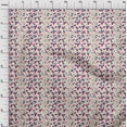 thumbnail image 3 of oneOone Georgette Viscose Fabric Ikat Stripe|Diamond & Triangle Geometric Printed Craft Fabric BTY 42 Inches Wide, 3 of 4
