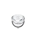 thumbnail image 1 of Contours Rx Crystal Espejo compacto cosmético – Espejo de mano de tamaño viaje con aumento 2X para retoques sobre la marcha – Espejo duradero y elegante de doble cara, 1 of 5