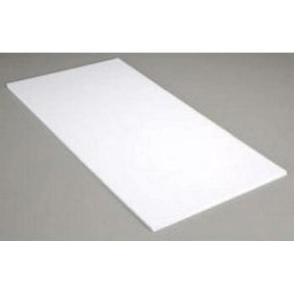Evergreen Scale Models 9240 .040" x 11“ x 14" Polystyrene White Sheet
