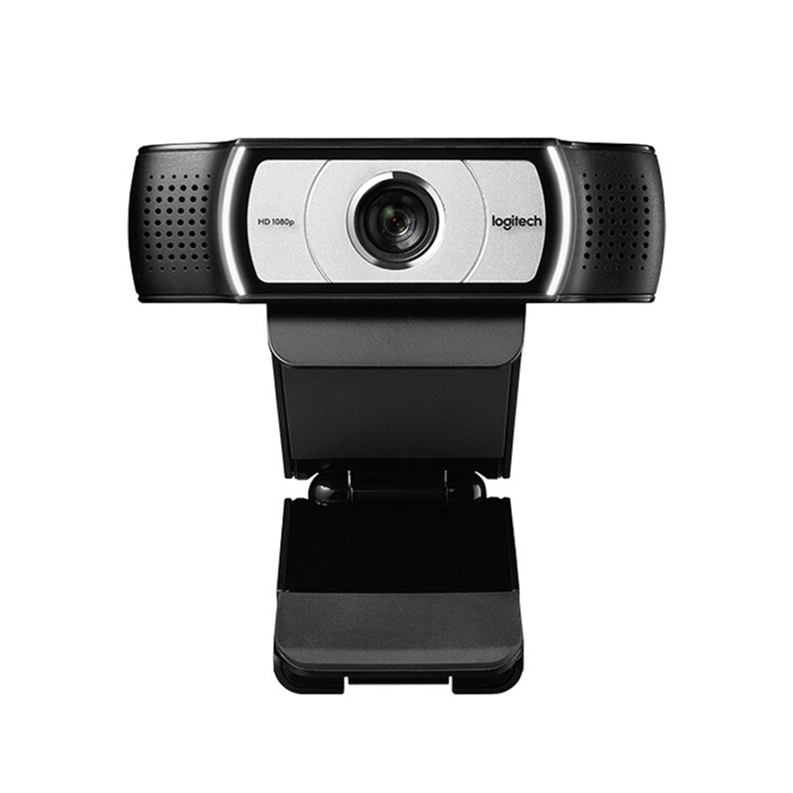 Logitech C930c Wired HD Webcam, 1080p Commercial Webcam, Anchor Webcam, Auto Light Correction, H.264 Support, Black