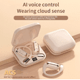 thumbnail image 2 of "Audífonos Inalámbricos Bluetooth Ows Ai Voice Control V5.4 Dorado ", 2 of 5