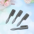 thumbnail image 4 of HLONK 2pcs Folding Eyelash Combs Stainless Steel Eyebrow Combs Eyebrow Brushes, 4 of 7