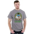 thumbnail image 4 of St Paddys Feeling Lucky Tootsie Owl Men's Graphic T Shirt Tees Brisco Brands S, 4 of 5