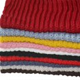 thumbnail image 3 of Women Winter Warm One Circle Knit Wool Blend Cowl Loop Scarf Shawl Thick Neckerchief (Purple), 3 of 3