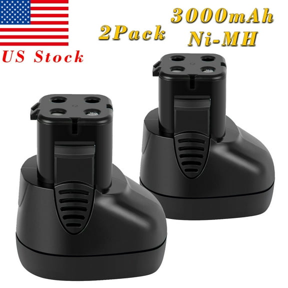 2x3000mAh 7.2V Ni-MH Battery For Dremel 757-01 7700-01 7700-02 Not For 770 757