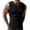 Black, variant on Nnhblu Mens Tank Tops V-Neck Sleeveless Pullover Pocket Tshirt Men Black XXXL