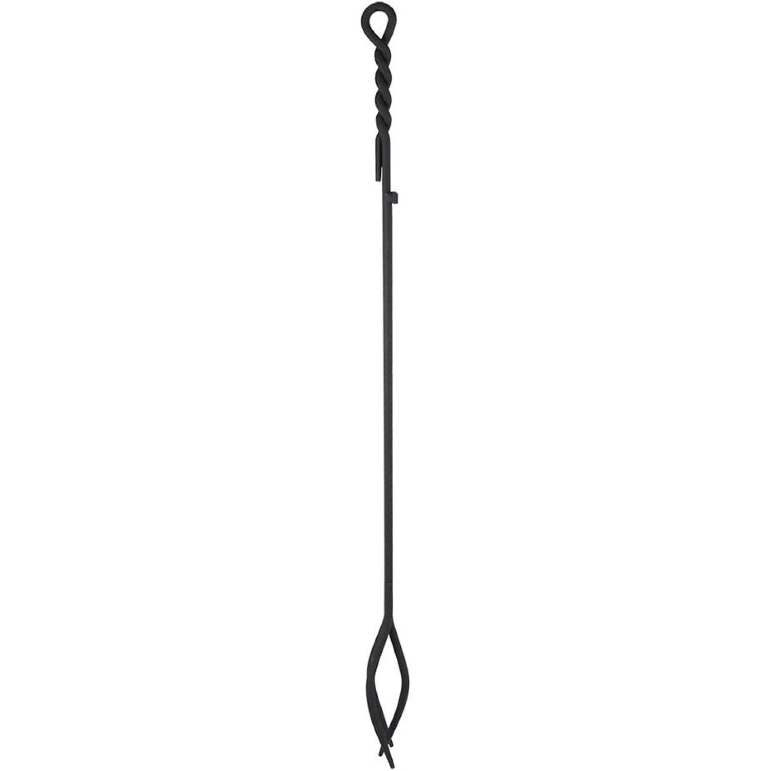 WBTAYB Rope Handle Single Tool, Fireplace Tongs, Extra Long 36in