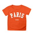 thumbnail image 3 of Kiijoy Kids Girls T-Shirt Paris Print Short Sleeve T Shirt Summer Casual Tshirt, Sizes 2-12, 3 of 3