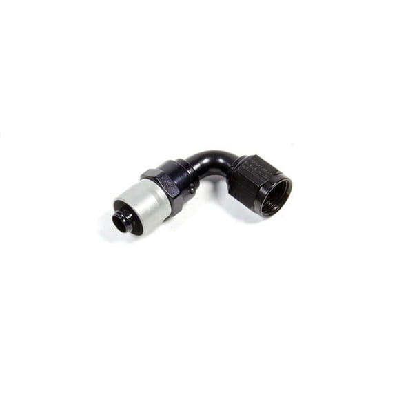3109008 90 deg -8 AN Sport Crimp Hose End Fitting