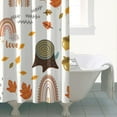 thumbnail image 4 of Waterproof Bohemian Shower Curtain 72x72 Inch Boho Style Polyester Unique Shower Curtain for Bathroom Hotel Home Decor with 12 Plastic Hooks, 4 of 5
