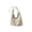 White, variant on ToyKingdee Women's PU Leather Hobo Tote Bag, Large Capacity Shoulder Handbag, Casual Versatile Purse for Work, Office, Travel & Daily Use
