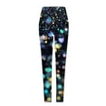 thumbnail image 5 of lcziwo Weekly Sale, 2025 New Years Eve Party Outfits for Women Trendy Glitter Sequin Print Tight Leggings Gym High Waisted Tummy Control Workout Yoga Pants Multicolor L, 5 of 6