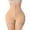 #134-Beige, variant on Roncen Body Shaper for Women Butt Lifting Shapewear Tummy Control Panties with Hook Zipper Closure