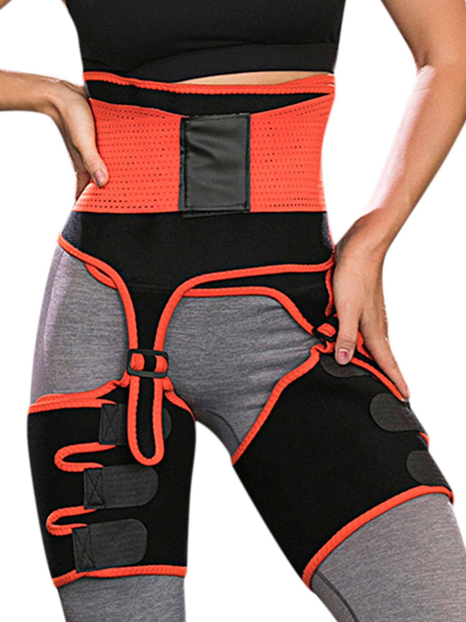 LUMENAIR 3 in 1 Adjustable Hip Enhancer Waist Trainer Butt Lifter Sport Shaper and Hips Belt High Waist Trimmers Thigh Trimmers for Women Body Shaper Waist Trainer Belt