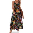 thumbnail image 1 of Robe Sans Manches Colorée Mexicaine Traditionnelle Vêtements pour Femmes Robes de Soirée Robe d'Été Femme 2024 Tendance, 1 of 4