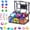 30pcs, variant on Diving Stone Pool Toy Pirate Treasure Box Chest Sinking Water Play Toys for Adults Kids Toddlers Swimming Bath Hunt Training