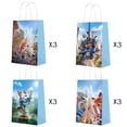 thumbnail image 3 of 12PCS Zootopia Theme Party Favor Bags, Cartoon Paper Handle Bags, Goodie Bags for Kids Birthday Party Supplies., 3 of 5