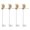 Yellow, variant on 4 PCS Outdoor Fake Dragonfly Rod Clip, 3D Dragon Fly Garden Stakes & Hat Simulation Decor, Insert Pole Clip, Removable Natural Waterproof Decoration for Garden, Patio, Balcony