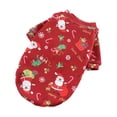 thumbnail image 1 of Ropa navideña para mascotas, disfraz navideño para perros y gatos, 1 of 5