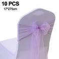 thumbnail image 2 of Ensemble de 10 Nœuds de Chaise Ceintures Décoration pour Mariage Réception Événements Banquets, 2 of 5