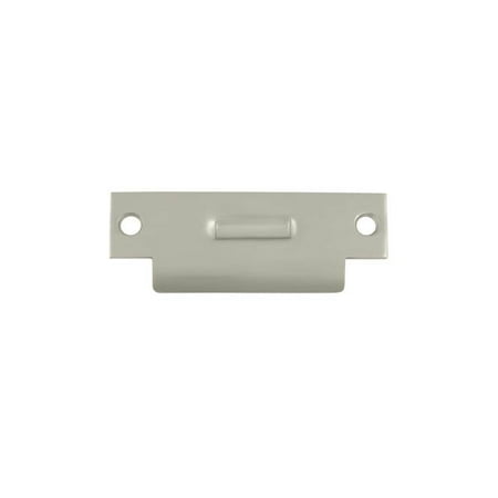 Polished Brass Strike Plate - 4.88 in. x 1.25 in. Roller Catch T-Strike (Set of 10) (Polished Brass)