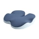 thumbnail image 3 of Cojín de asiento para silla, almohada de espuma viscoelástica lavable, cojín para silla de escritorio para el hogar Azul oscuro, 3 of 9