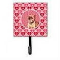 thumbnail image 2 of Carolines Treasures LH9134SH4 Brussels Griffon Hearts Love and Valentines Day Portrait Leash or Key Holder Single Hook, 2 of 2
