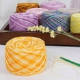 thumbnail image 2 of Namzi Soft Yarn for Crocheting - 1 roll Yarn Multicolor, Gradient Cotton Yarn, Ultra-Soft & Breathable, Ideal for Handcrafts, Yarn Category, Easy to Weave.orange, 2 of 4