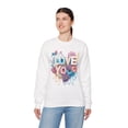 thumbnail image 4 of Floral Love Sweatshirt, Valentine's Day Sweatshirt, Love Flower Sweatshirt, 4 of 54