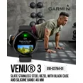 thumbnail image 2 of Garmin Venu 3 Slate Stainless Steel Bezel with Black Case and Silicone Band 45 mm Smartwatch with PowerBank, 2 of 10