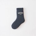 thumbnail image 6 of NOLDARES Unisex Kids Toddler Calf Socks, Thick Warm for Boys Girls Winter Outdoor & Cold Home Floors 5-Pairs, 6 of 9