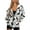 Black Cat Paw, variant on Dachshund Dog Paw Womens Zip Up Hoodie Sweatshirt Tops Long Sleeve Y2K Jackets with Pockets Pullover Hoodies Tops Fleece Sweatshirts Oversized Jackets Sweaters Casual Outfits, S