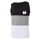 thumbnail image 4 of Hombres Casual Moda Patchwork Impresión Pullover Cuello Redondo Deportes Tanque, 4 of 4