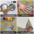 thumbnail image 3 of Vsdgher Gnomes With Pumpkins Flannel Anti-Slip Floor Mat Comfort Mat Outdoor Rug, Indoor Outdoor Rugs for Home, Office, Laundry 16''x24''in, 3 of 7