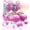 Pink, variant on Girls Mermaid Roller Skates for Kids Toddler Ages 2-4 5-8 8-12,Adjustable RollerSkates W/ LED Light-Up Wheels for Outdoor Beginner Gifts
