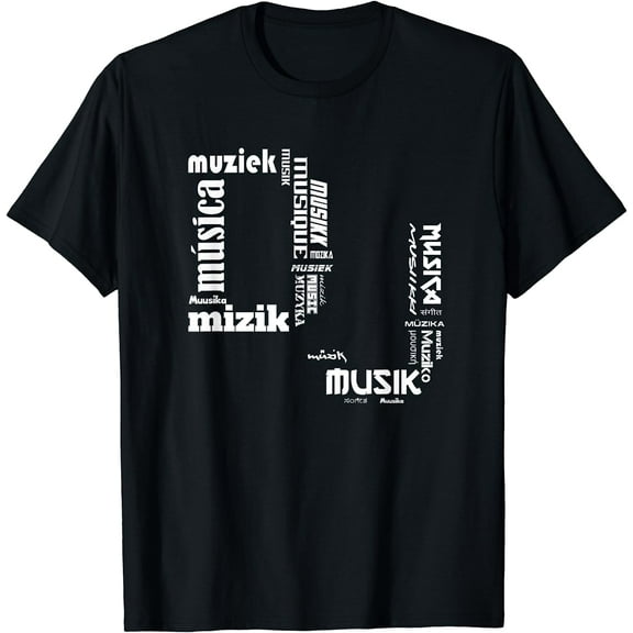 DJ in international Languages Shirt T-Shirt