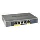 NETGEAR Plus GS105PE - Switch - managed - 2 x 10/100/1000 (poe+) + 3 x 10/100/1000 - desktop - poe+ (19 W) – image 2 sur 3