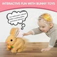thumbnail image 6 of Bunby Realistic Bunny Toy, Interactive with Jumping, Twitching & Shaking Ears, 6 of 7