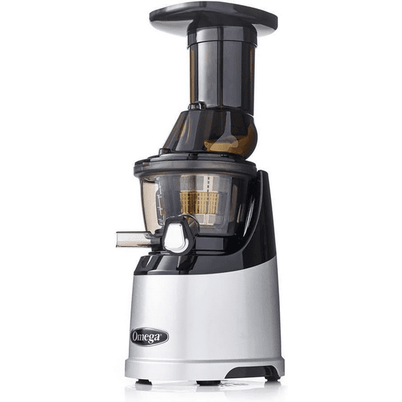 (Open Box) Omega MMV700S MegaMouth Vertical Low-Speed Juicer (Silver)