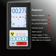 thumbnail image 2 of Amdohai Display Screen Geiger Counter Nuclear Radiation Detector Personal Dosimeter Marble Detectors Beta Gamma X-ray Tester, 2 of 8