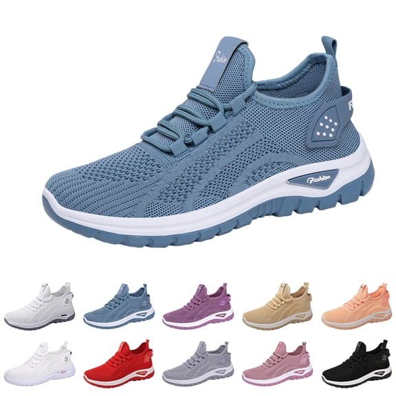 Womens Shoes Running Sneakers Tennis Non Slip Walking Gym Workout Athletic Comfortable Fashion saport Casual Shoe,Blue#39