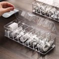 thumbnail image 2 of Huayishang Storage Box Storage Box [8 Compartments with Lid, Larger Version], Kitchen Essentials Clearance Sale, 2 of 9