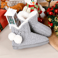 thumbnail image 3 of DL Womens-Warm-House-Bootie-Slippers Fluffy Cute For Winter, 3 of 6
