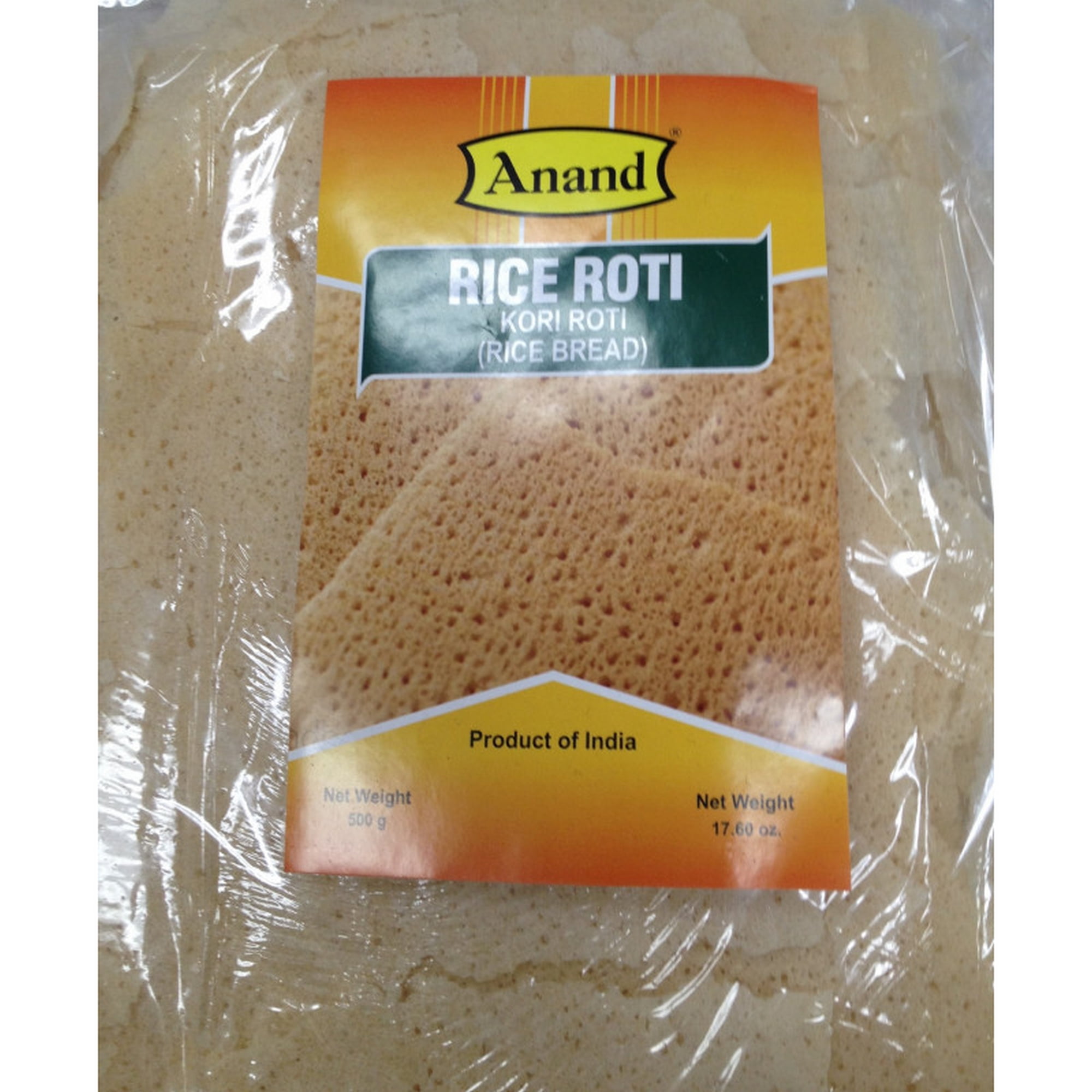 ANAND Rice Roti Kori Roti - 500 Grams (17.6 Oz)