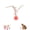 Orange, variant on Cat Toys Balls with Feathers,Interactive Cat Bouncy Balls for Indoor Cats and Playful Kittens, Rubber Kitten Ball Toys for Interactive Playing, Chase Training and Hunting Exercise