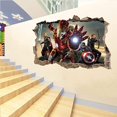 thumbnail image 3 of Avengers Iron Man 3D Stickers Iron Man Wall Stickers Marvel Iron Man Character Sticker, 3 of 5