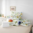 thumbnail image 6 of Castle Fairy Teenagers Spring Garden Flowers Bedding Comforter Set 7 Pieces,Vintage Chic Floral Full Bedding Set Lightweight,Botanical Tree Leaves Fitted Sheet Flat Sheet,Breathable Home Decor, 6 of 8